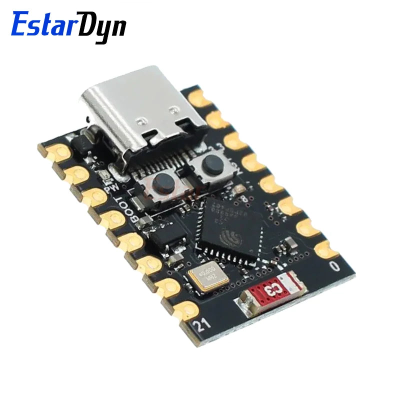Carte de développement Estardyn ESP32-C3 MINI Carte de développement ESP32 SuperMini = Carte d'extension WiFi Bluetooth de carte de développement