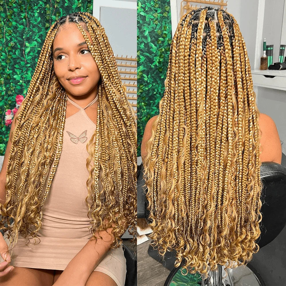 2 paquets de cheveux humains pour tresses bohèmes, 14 pouces 100G 10A, cheveux brésiliens vierges ondulés en vrac pour tresser