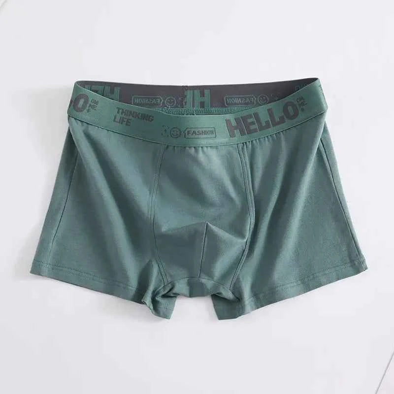 Men's Boxer Briefs Soft Comfortable Breathable Lightweight Daily Wear Male Underpants