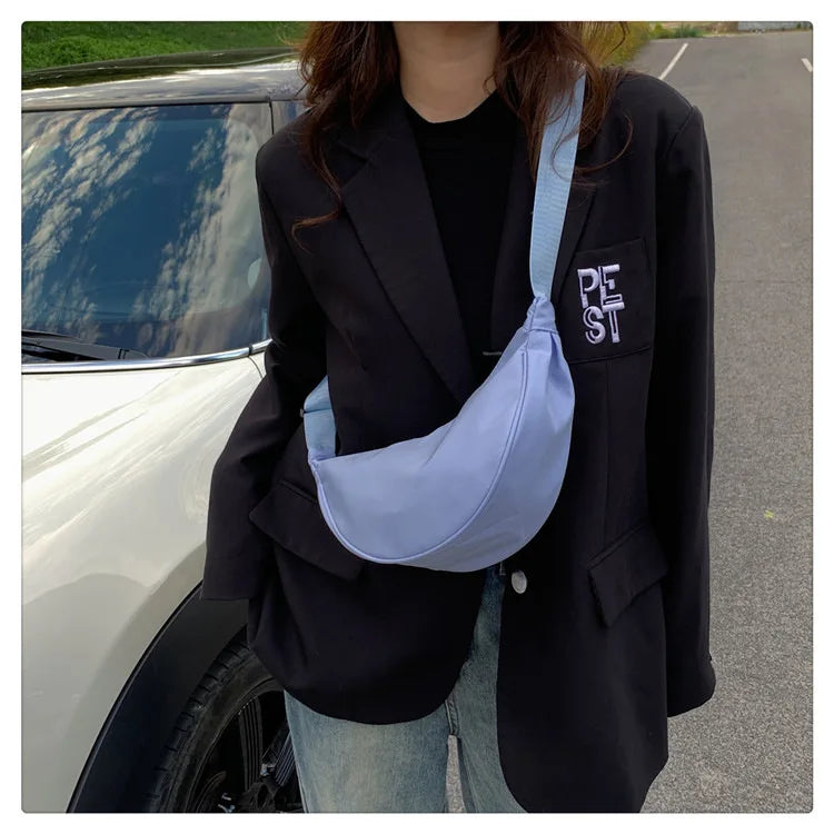 Homefish Convenient casual nylon women's crossbody bag shoulder bag capacity handbag women's travel shopping bag women's wallet