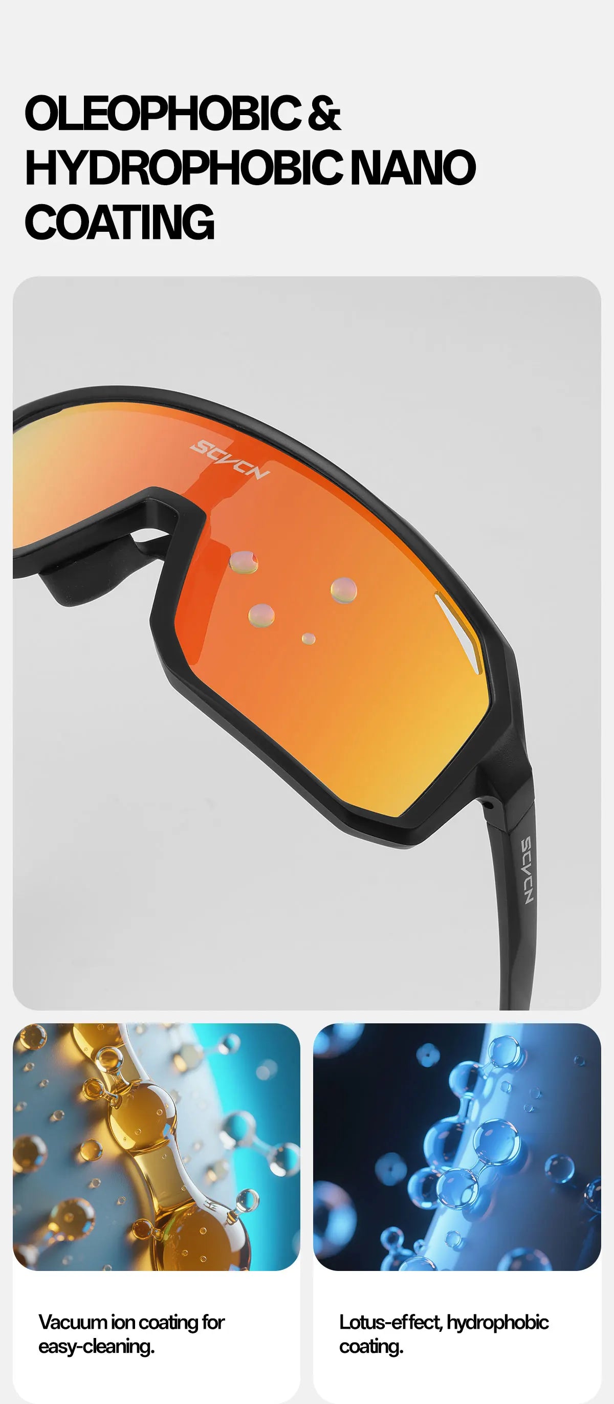 SCVCN HOT MTB Cycling Glasses for Men Women Outdoor Sports Running Drving Sunglasses UV400 Road Running Bike Bicycle Goggles