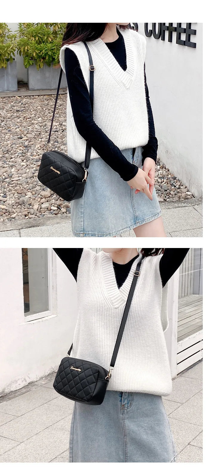 Homefish 1PCS Spring Models Women's Versatile Crossbody Bag Simple Casual Large Capacity High Quality Sense of Shoulder Bag