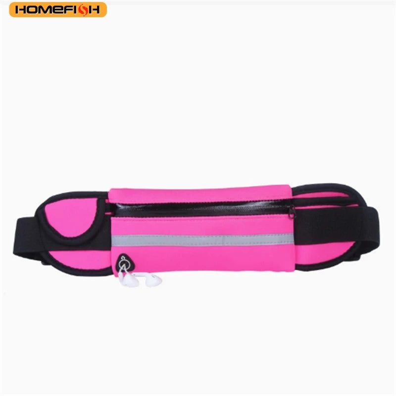 HOMEFISH Neue Lauftasche, Fahrradtasche, Hüfttasche, Gürteltasche, wasserdichte Sport-Bauchtasche, Handytasche, für Fitnessstudio, Laufen, Joggen