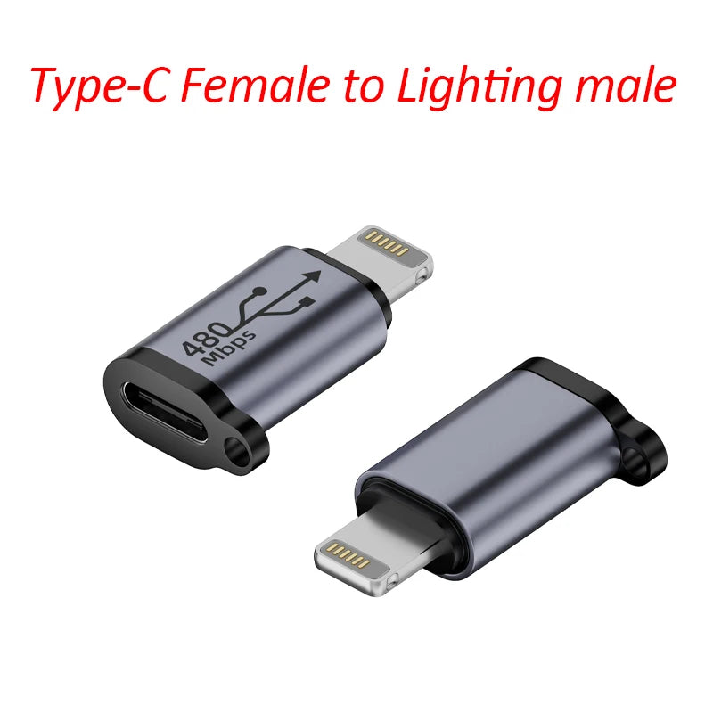 VIKEFON Type C Female to Micro USB/Type Female to Mini USB/Micro USB Female to Type C/Micro USB Female to Mini USB Plug Adapter