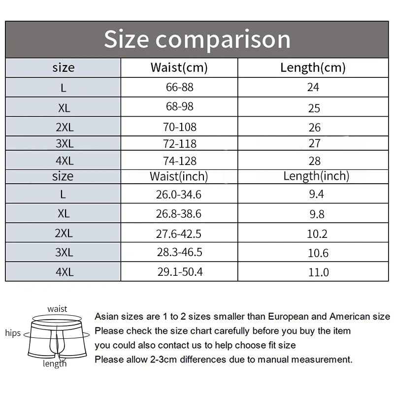 Men's Summer Ice Silk Boxers Briefs Underwear Lingerie Underpants Shorts Ultra-thin Breathable Sexy Seamless Panties