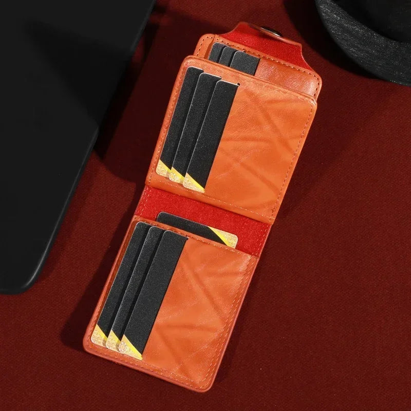 New Men's Trendy Leather Wallet with USD Print Multiple Card Holders High Capacity