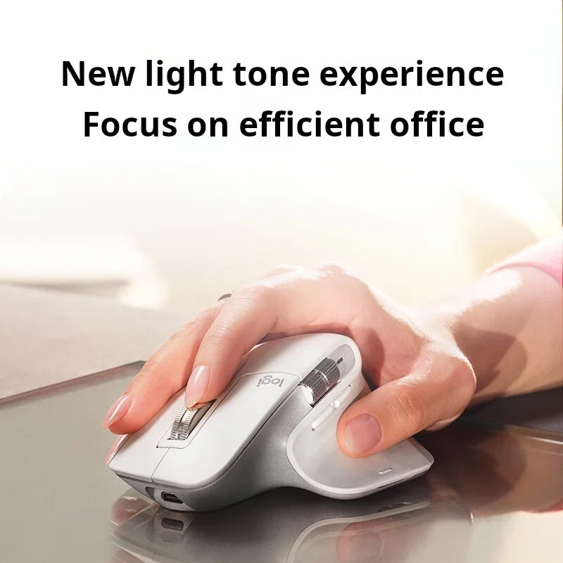 NEW Original Logitech MX Master 3S Wireless Bluetooth Mouse Business Office Softtone Mouse Ergonomic Business Office Mouse - Shoppiline