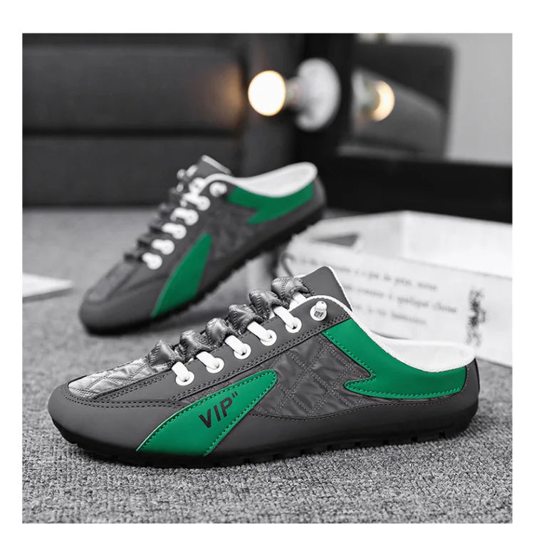 2025 Summer Slippers for Men Trendy Men's Flat Bottom Casual Shoes Soft Sole Support Shoes Men's Sneakers Zapatos De Hombre - Shoppiline