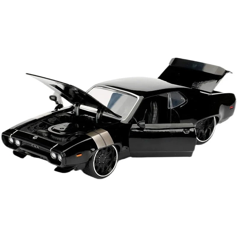 JADA 1:24 PLYMOUTH GTX Alloy Car Diecasts & Spielzeugfahrzeuge Automodell Miniaturmaßstab Modellauto Für Kinder