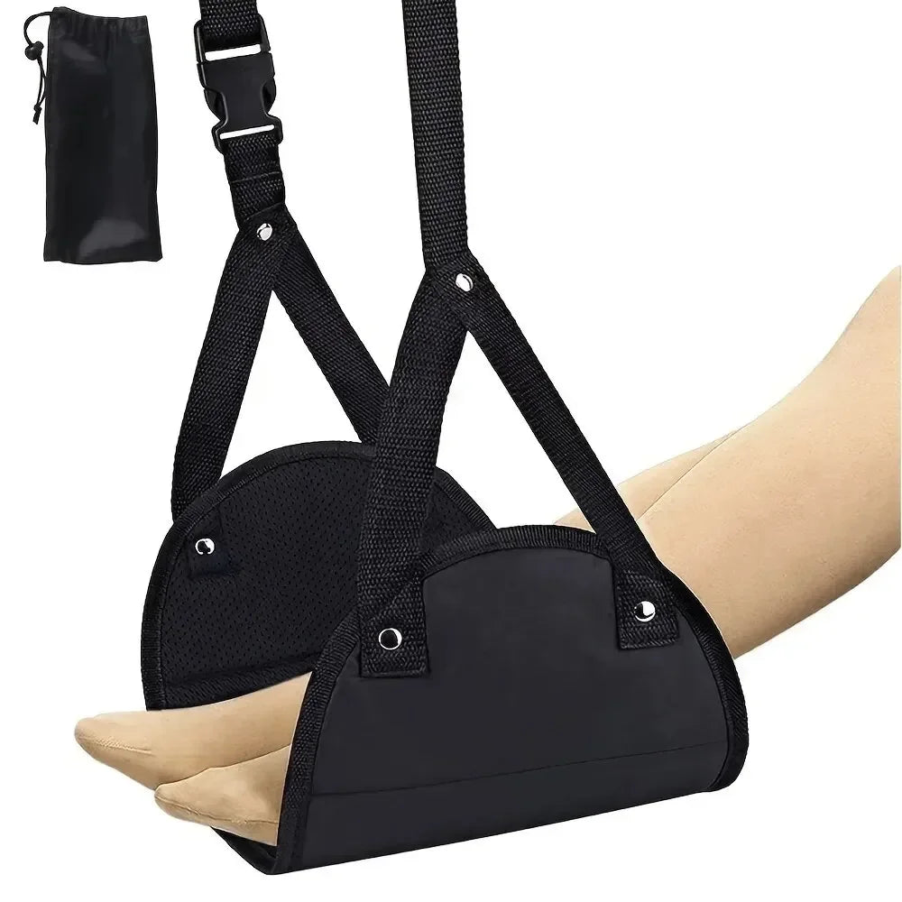 Foot Rest Airplane Footrest Made with High Quality Foam Portable Travel Footrest Carry-On Foot Rest Adjustable Height Foot Rest