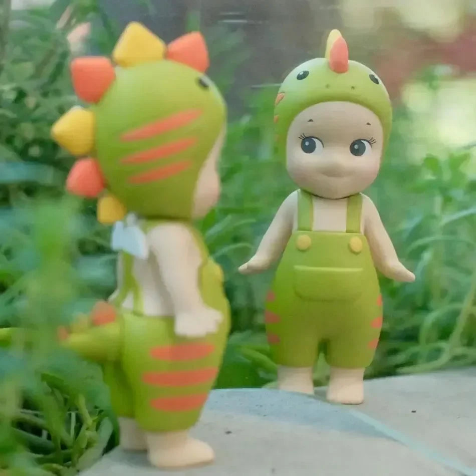 New Sonny Angel Dinosaur Series Hippers Harvest Cute Hippie Doll Trendy Car Mobile Phone Ornaments Dumplings Children'S Toy Gift - Shoppiline