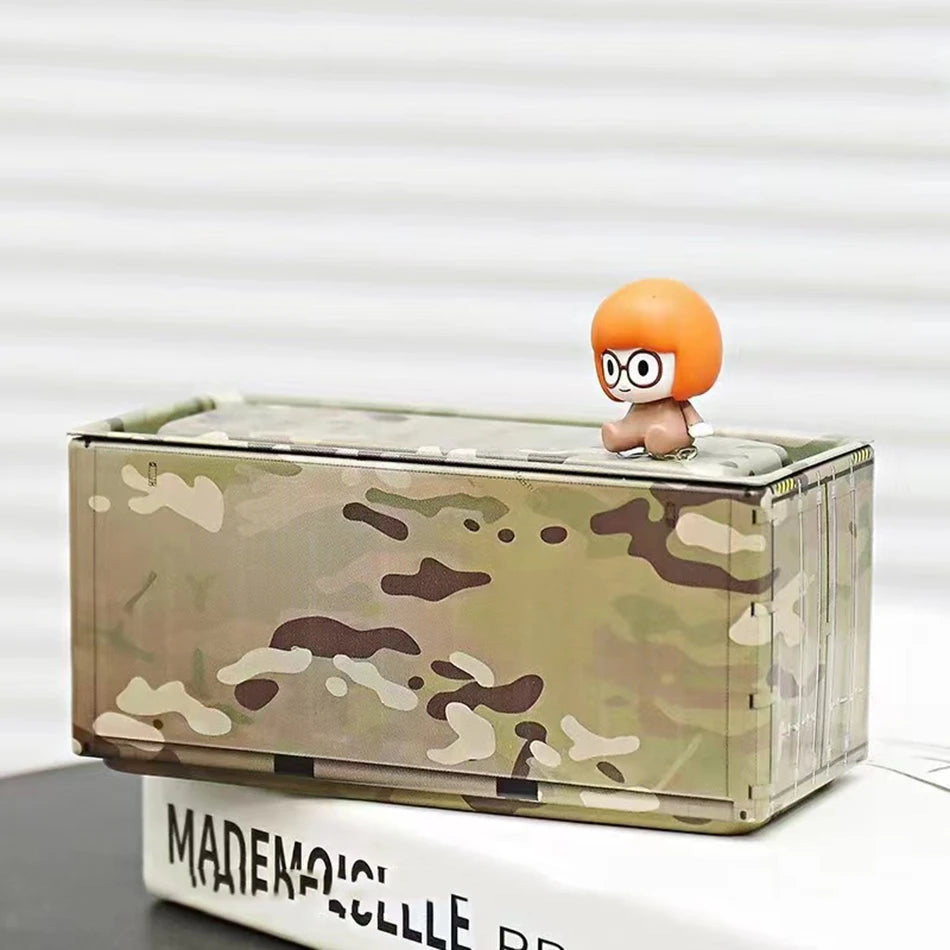 Mini Iron Storage Box Miniature Storage Iron Box Creative Decoration Collect Small Item Desktop Mini Container Model Kids Gifts - Shoppiline