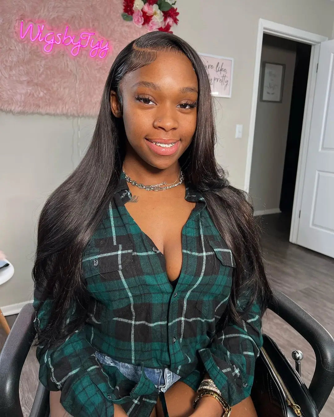 40 Inch Bone Straight Human Hair Wig 13x4 13x6 HD Transparent Lace Wigs Brazilian Full Lace Frontal Wig For Women 300% Density