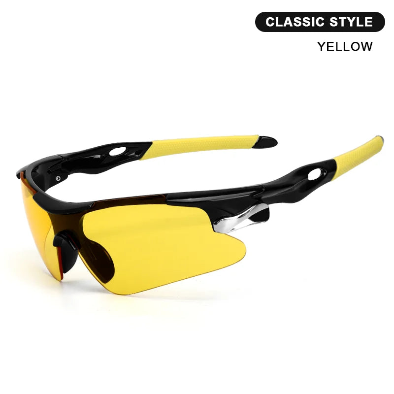 Sports Men Sunglasses Road Bicycle Glasses Mountain Cycling Riding Protection Goggles Eyewear Mtb Bike Sun Glasses