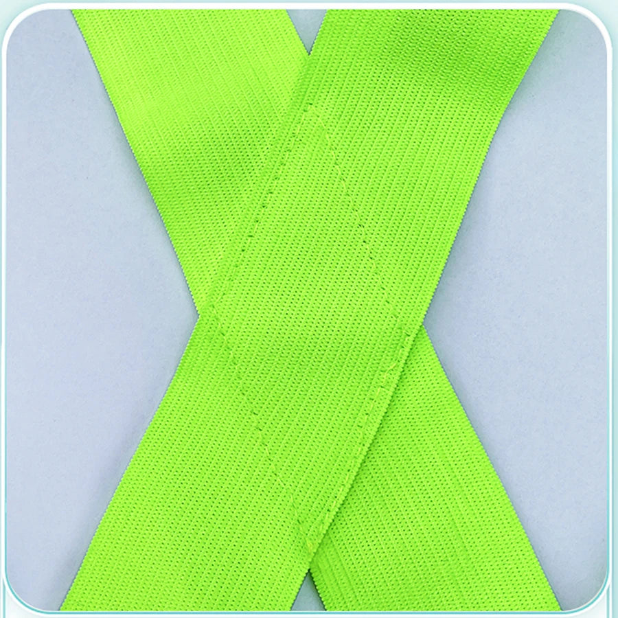 Adjustable Lightweight Reflective Vest for Outdoor Night Walking Biking Safety Gear Waterproof Running Safety Vests with Straps