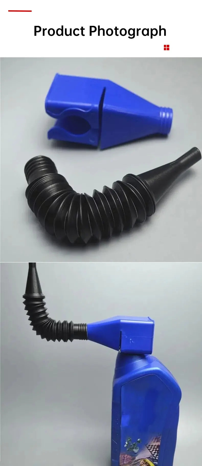Plastic Car Motorcycle Refueling Gasoline Engine Oil Funnel Filter Conveying Tool Oil Change Funnel Accessories