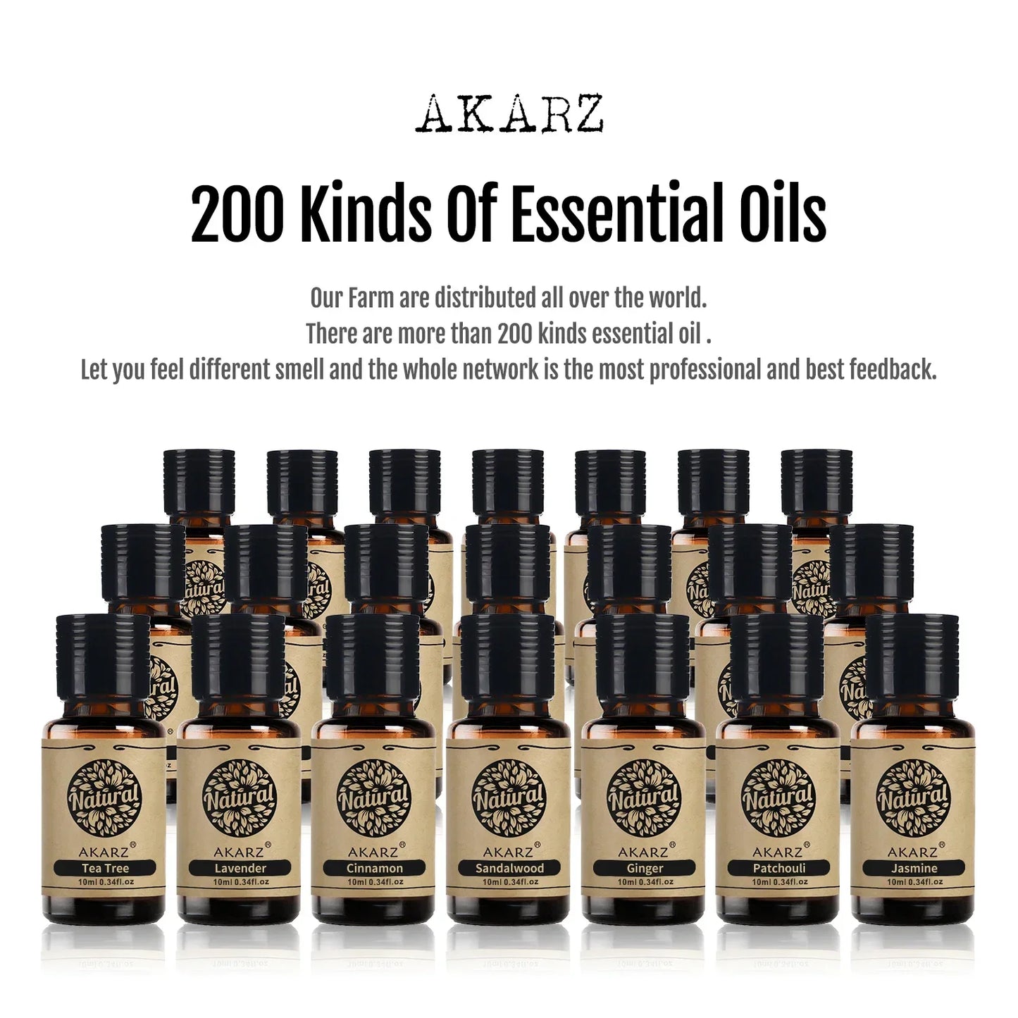 AKARZ Musk Essential Oil Natural Aromatherapy Relieve The Nerve Balance Mood body face care Musk Oil