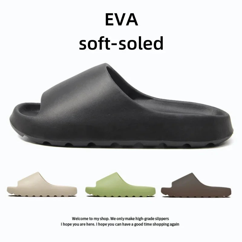 Big Size 47 48 49 Men's Casual Shoes Men and Women EVA Soft-soled Lightweight Home Slippers High-quality Exclusive Brand Slides