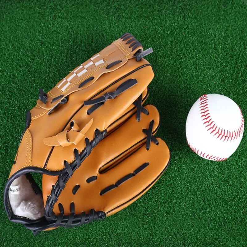 Outdoor camping sport Baseball Gloves Softball Practice Equipment Size 9.5 Left Hand For Kids/Adults Man Woman Training - Shoppiline