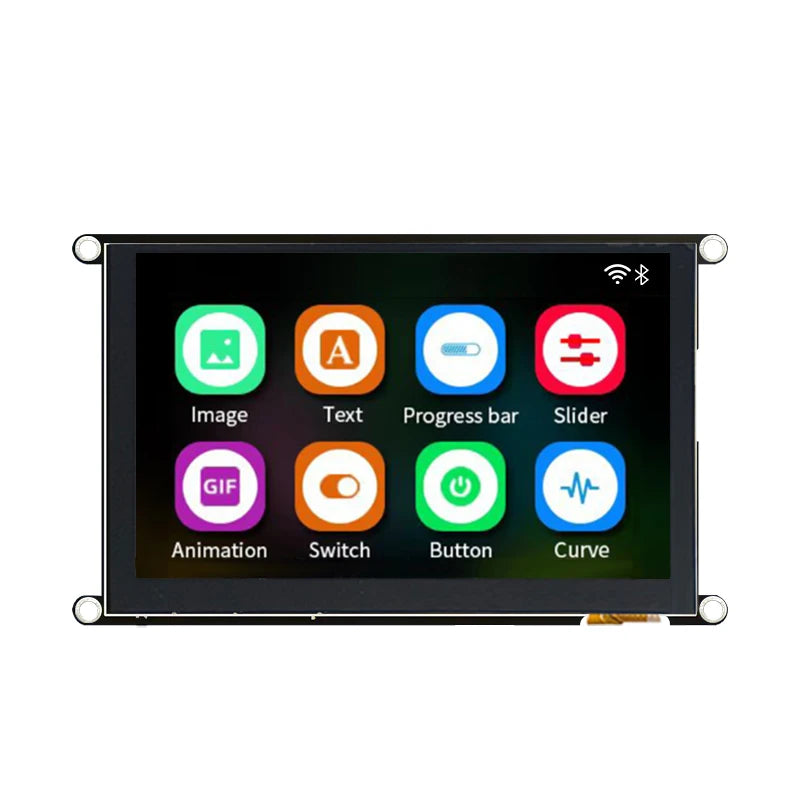 Guition ESP32S3 8M PSRAM 16M FLASH 5-inch IPS 800*480 high-definition LCD display module Capacitive touchwith WIFI and Bluetooth - Shoppiline