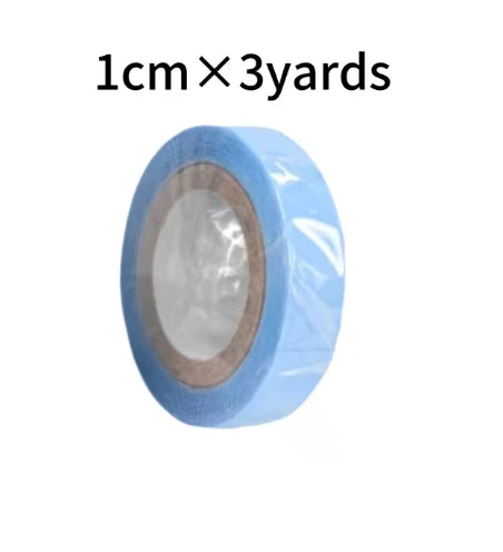 3YARDS Hair SystemsTape For Lace Front Blue Double Sided Wig Tape For Hair Extensions Adhesive Tape Wig Styling Tools