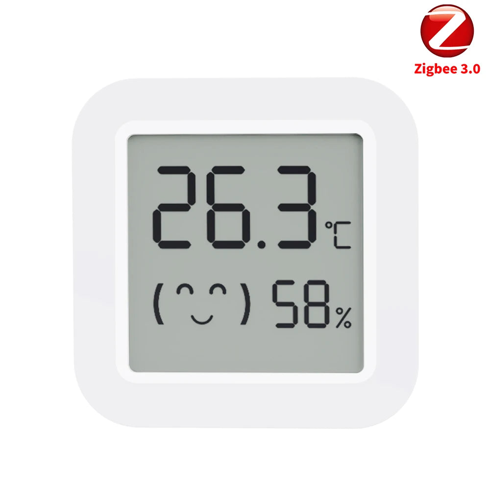 Zigbee Sensor Temperature Humidity Sensor Zigbee Hub Required workwith HA Home Assistant Alexa Yandex ZHA Zigbee2MQTT