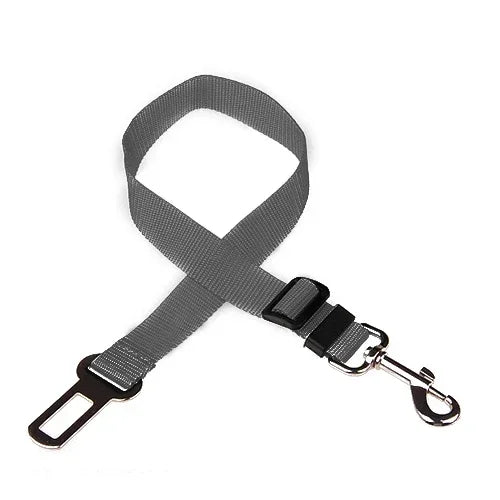 Adjustable Pet Dog Car Seat Belt Leash Heavy Duty Durable Nylon Pet Safety Harness Universal for Vehicle  Heavy Duty Sturdy