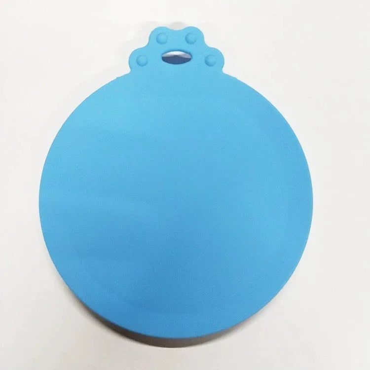 Silicone food storage pet can lid, reusable, suitable for most sizes of cat and dog food cans