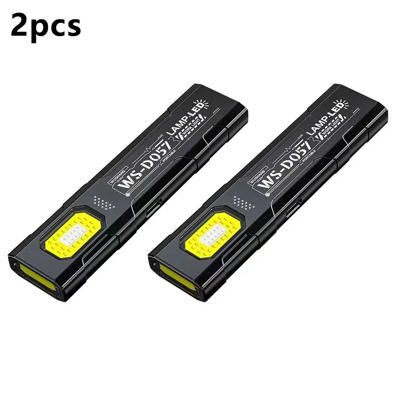 Security Flashing Work Light Warning Light Strong Light Mini Portable Outdoor Maintenance Emergency EDC Flashlight Knife Cap Cli