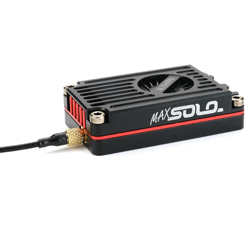 RUSH TANK MAX SOLO 2.5W VTX Video Transmitter High Power 48CH VTX with CNC shell for RC FPV Long Range Fixed-wing Drones - Shoppiline