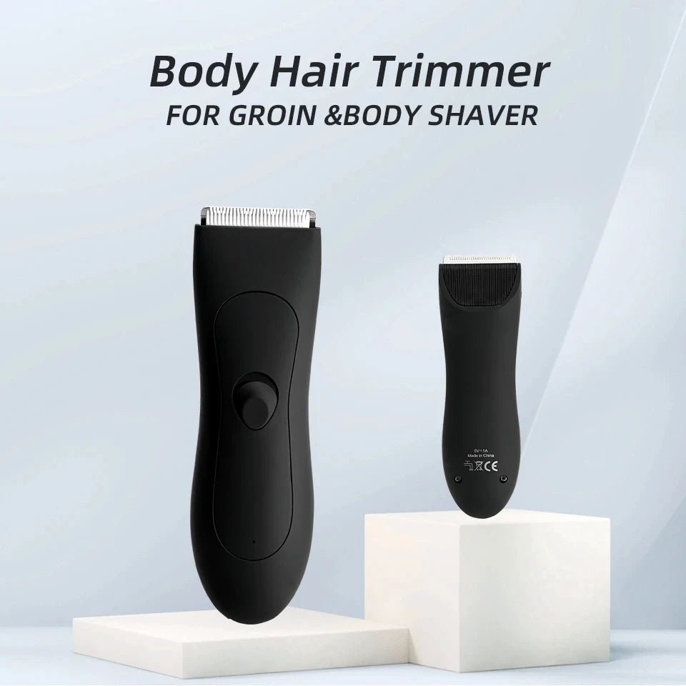 HOMEFISH Mens Body Hair Trimmer for Men Balls Women Lady Shaver Hair Removal Bikini Trimmer Groin & Body Shaver - Shoppiline