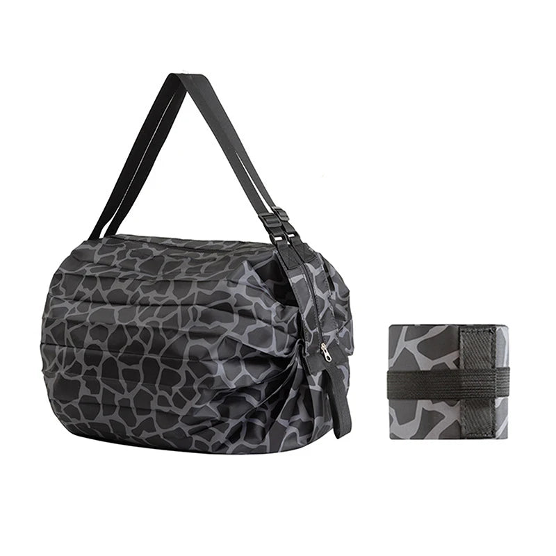 Foldable Eco-friendly Waterproof Storage Bag for Travel Shopping Portable Handbag Extra Large Capacity Travel Essentials