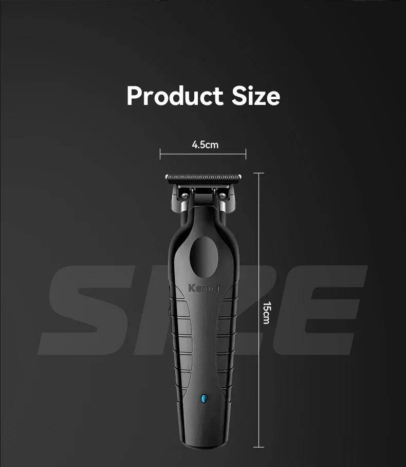 Kemei KM-2299 USB Fast Charging Clippers Barber Machine 1200MA Rechargeable Cordless Hair Trimmer Kemei Electric Hair Clipper