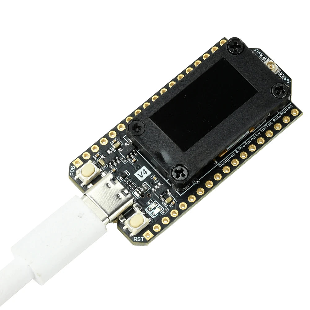 Heltec WiFi LoRa 32 V4 ESP32 SX1262 GPS 0.96 inch OLED Solar Powered Dev-Board WiFi BLE Low Power Type C For Arduino IoT - Shoppiline
