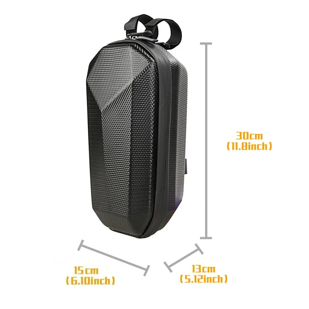Electric Scooter Bag Storage Electric Bike Handlebar Bag Scooter Storage Bag with Large Capacity Waterproof Front Handlebar Bag - Shoppiline