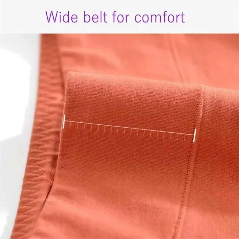 Cotton menstrual underwear, high-waisted underwear overalls, menstrual pants, leak-proof Bragas menstrual pants
