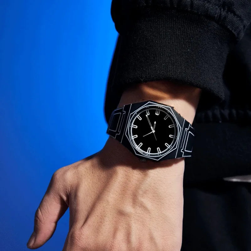 Men's watch, comic school high-value quartz watch