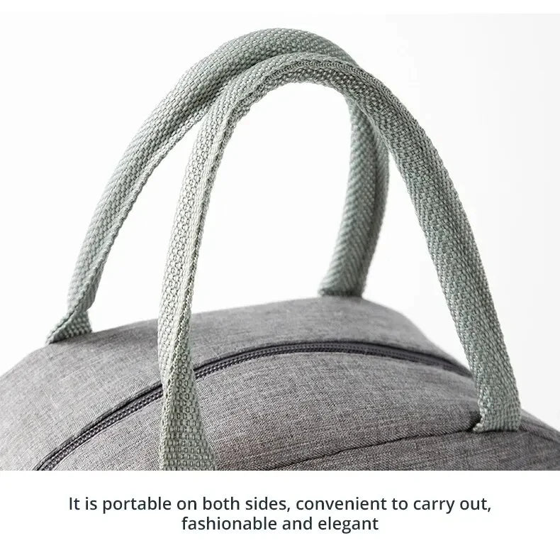 Insulated Lunch Bag Insulation Bento Pack Aluminum Foil Rice Bag Meal Pack Ice Pack Student Bento Lunch Handbag Insulation