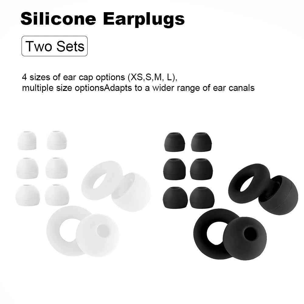 HUAK Concert Ear Plugs, High Fidelity Noise Cancelling Silicone Ear Plugs, Reusable Ear Plugs for Musicians, , Focus and Sleep