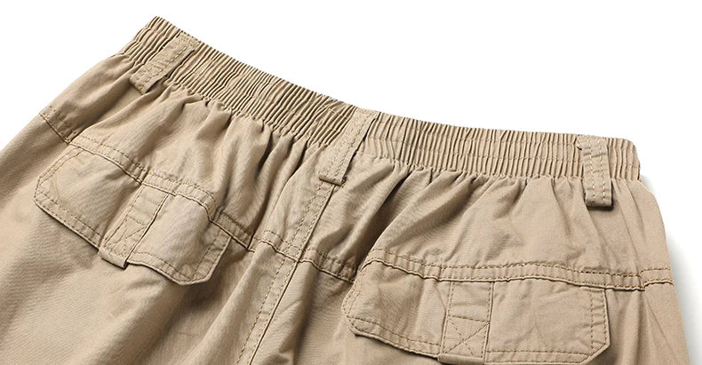Herren Cargo Hose Sommer Frühling Baumwolle Arbeitskleidung Neu Übergröße 6XL Casual Klettern Jogginghose Sweathose Hombre Herbst Hose