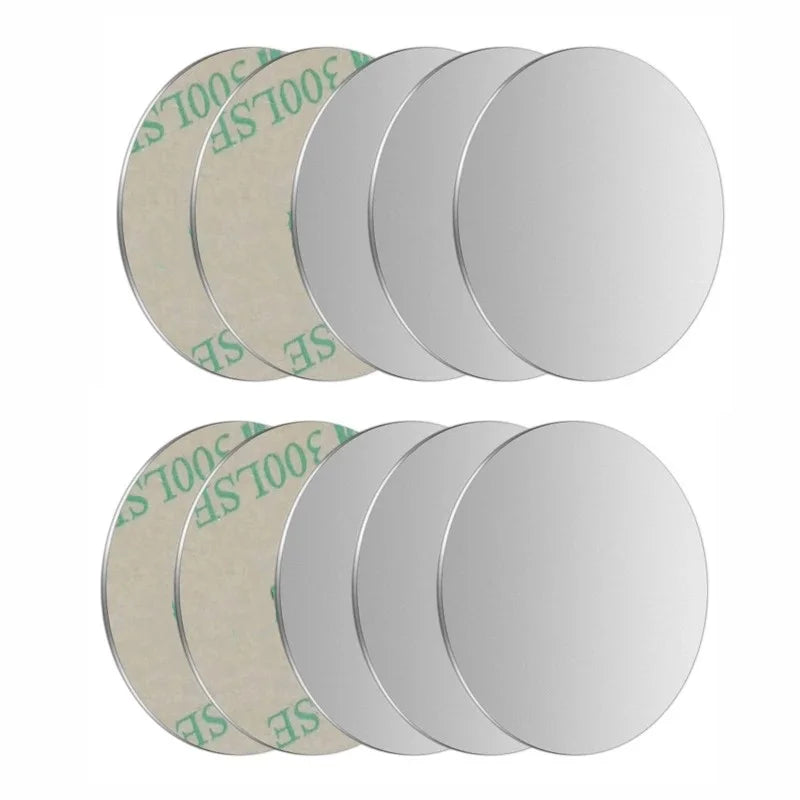 5/10pcs Phone Metal Plates for Magsafe Cellphone Holder Iron Sheet Universal Sticker Disk Mount for iPhone 17 16 15 Pro Samsung