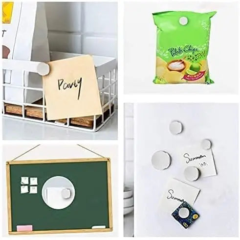 Tiny Magnets, 4 Different Size,Small Magnets, Mini Fridge Magnets,DIY Magnet, Multi-Use for Office, Crafts and Science Magnets
