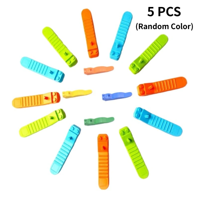 MOC Educational Building Blocks: Creative Construction Kit with Base Plate and Assembly Tool for Educational Puzzle Toys