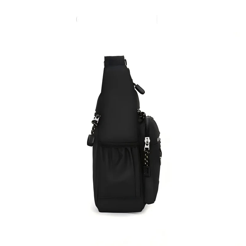 Design Oxford Shoulder Bag Large Capacity Men's Casual Multi-layer Pocket Fashion Single Shoulder Crossbody Luxury Messenger Bag