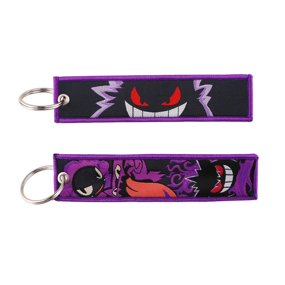 Anime Gengar Cute Key Tag Keychains Women Cool Mewtwo Keychain for Car Motorcycles Keys Keyring Men Holder Jewelry Gifts 1PCS