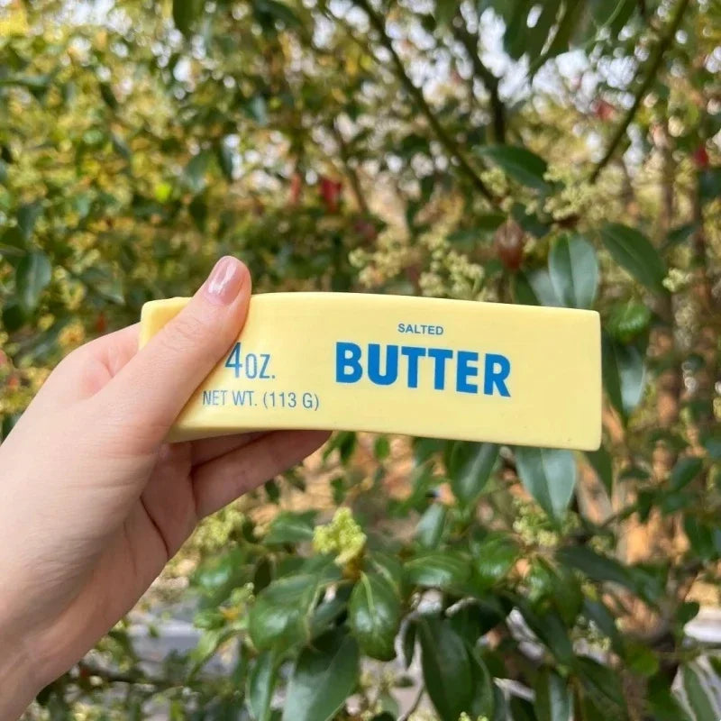 Decompression Toy Butter Stick Squishy Fidget Toys Elastic Cheese Stick Fun Squeeze Anxiety Relief Game Birthday Gift