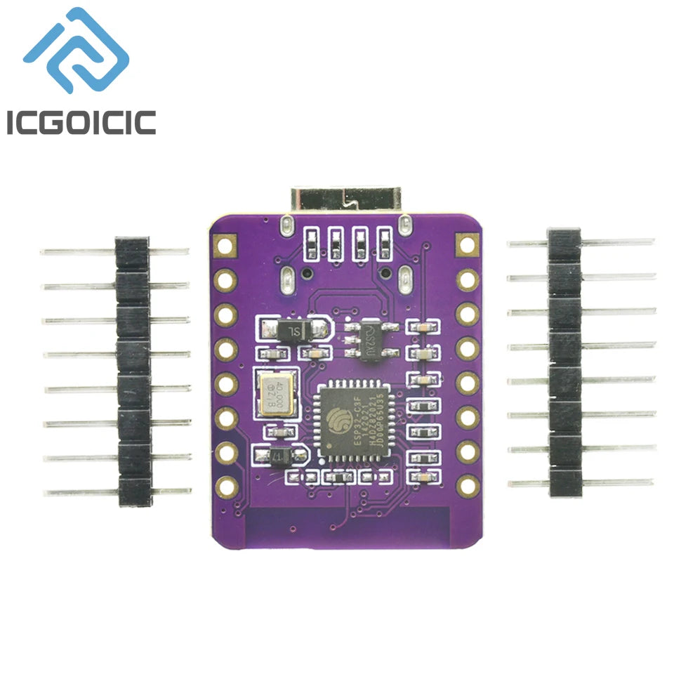 0.42 inch OLED Dev Board for ESP32-C3, WiFi BT Wireless Module with Ceramic Antenna, SuperMini Development Board