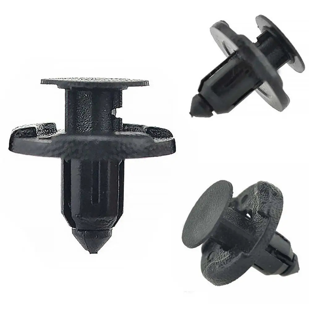50/100/200PCS Auto Bumper Clips Fender Push 8mm Rivet Retainer Plastic Car Fastener Clip Universal Car Rivet Fasteners