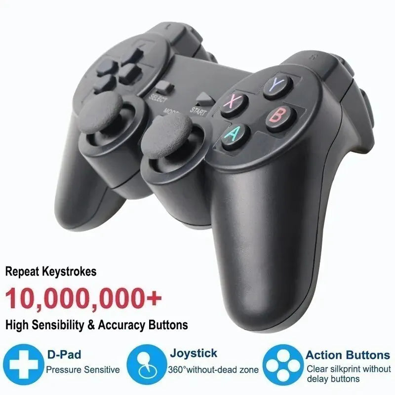 1/2 Stück 2,4 GHz kabelloser Gamecontroller – USB-Joystick für PC, Android TV und PC BOX, GAME BOX Steuerung