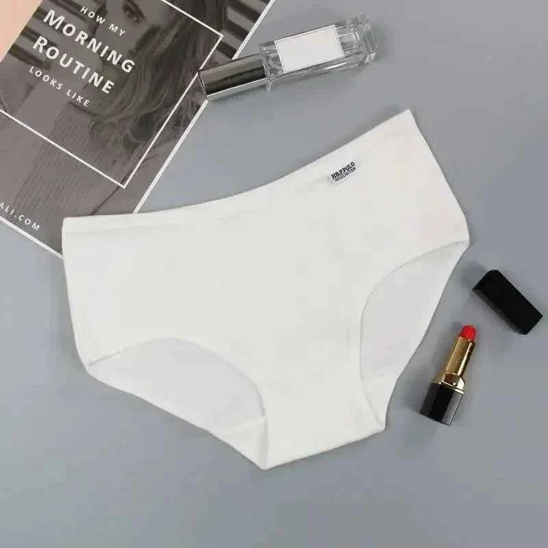Women's 7 Pack Triangle Briefs - Soft Breathable Comfort Fit Solid Color Underwear, Daily Wear Underpants